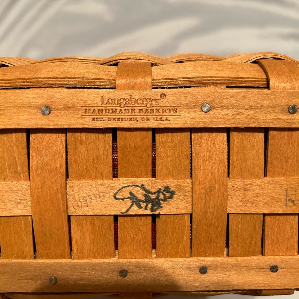 Authentic Longaberger Small Boardwalk tote/purse - Picture 7 of 8